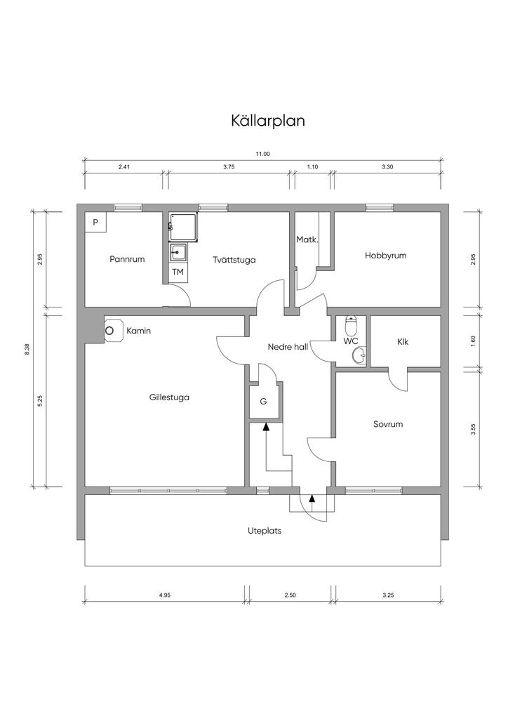 Suterrängplan 