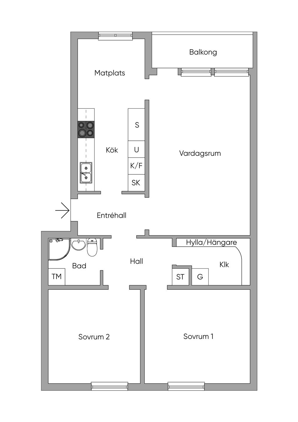 Planlösning
