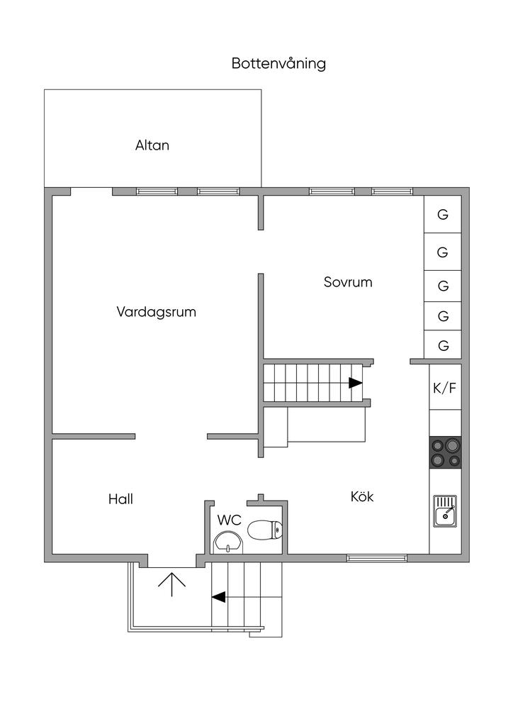 Entréplan/Bottenvåning