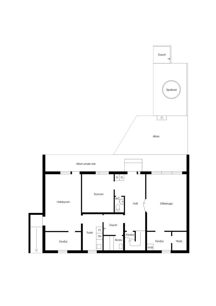 Souterrängplan