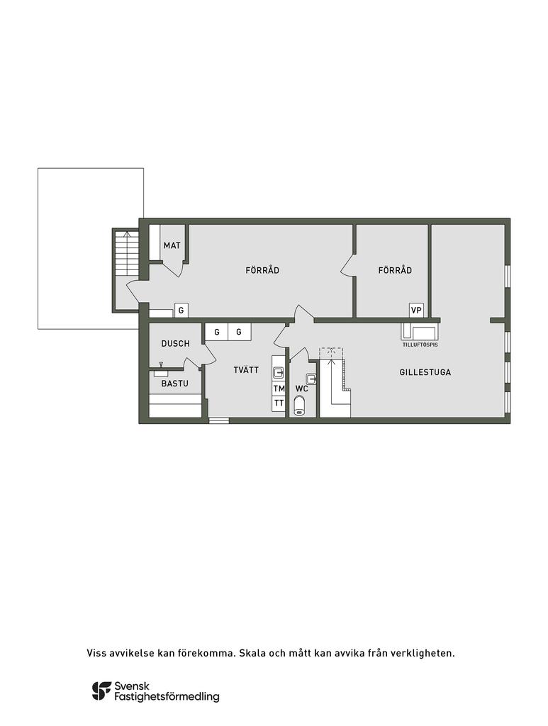 Planlösning källarplan