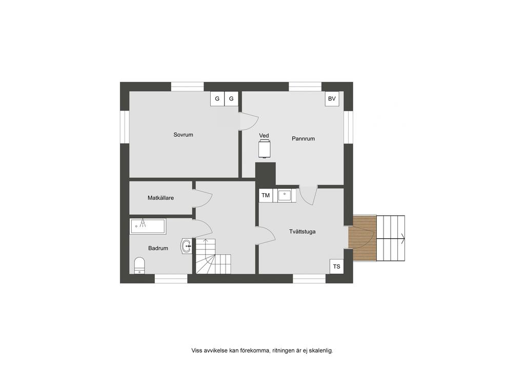 Planlösning källarplan