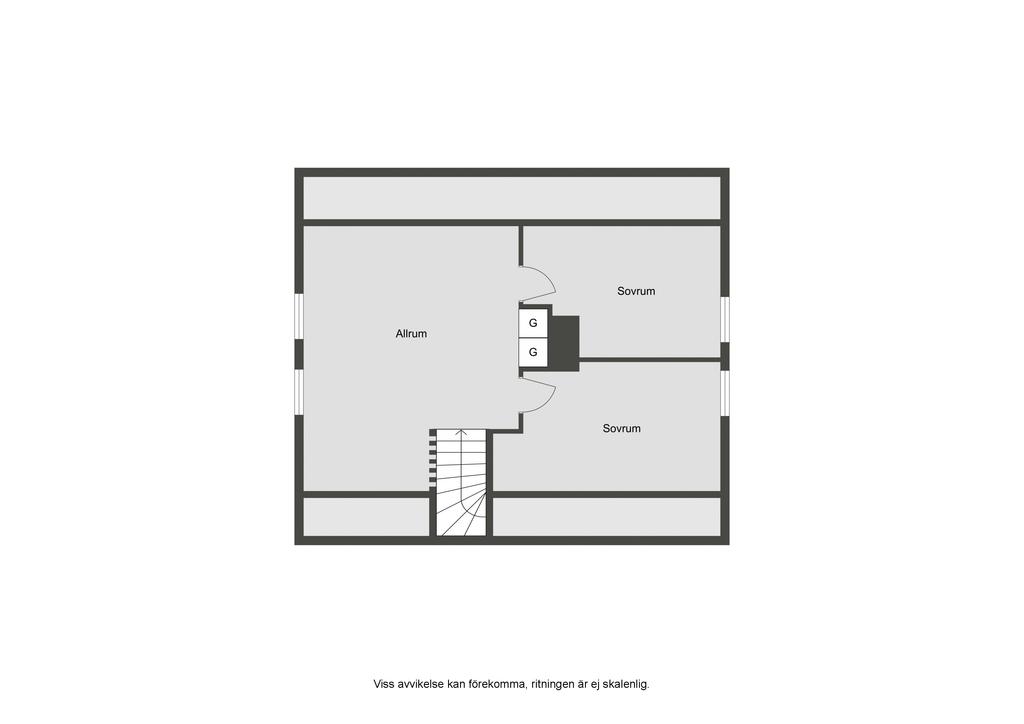 Planlösning övre plan