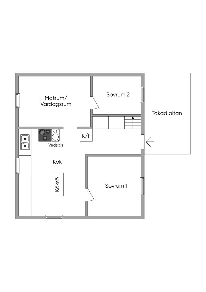 Planlösning entréplan