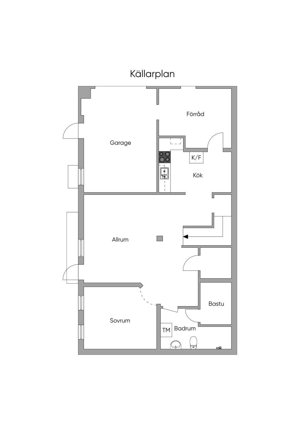Källarplan