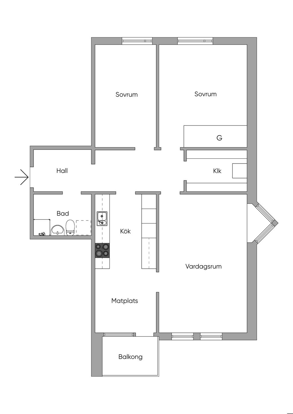 Planlösning