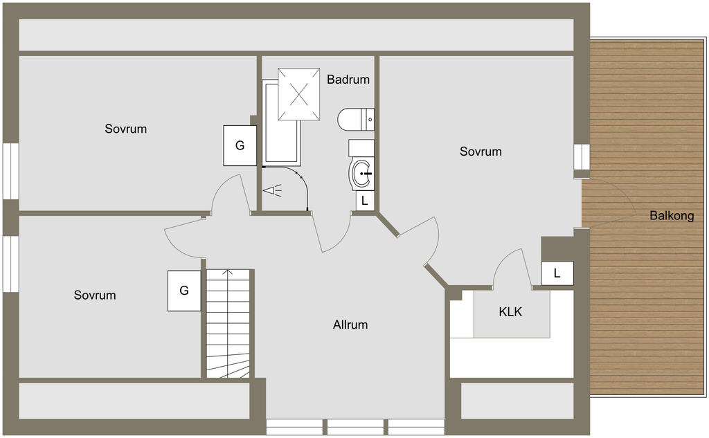 Övre plan