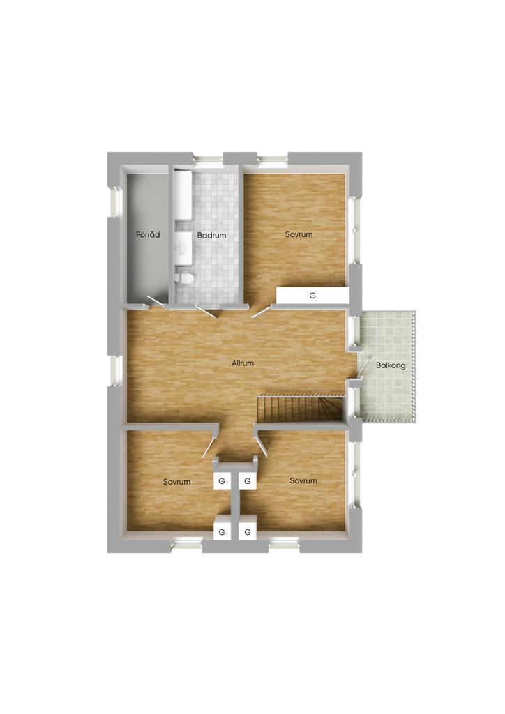 Övre plan