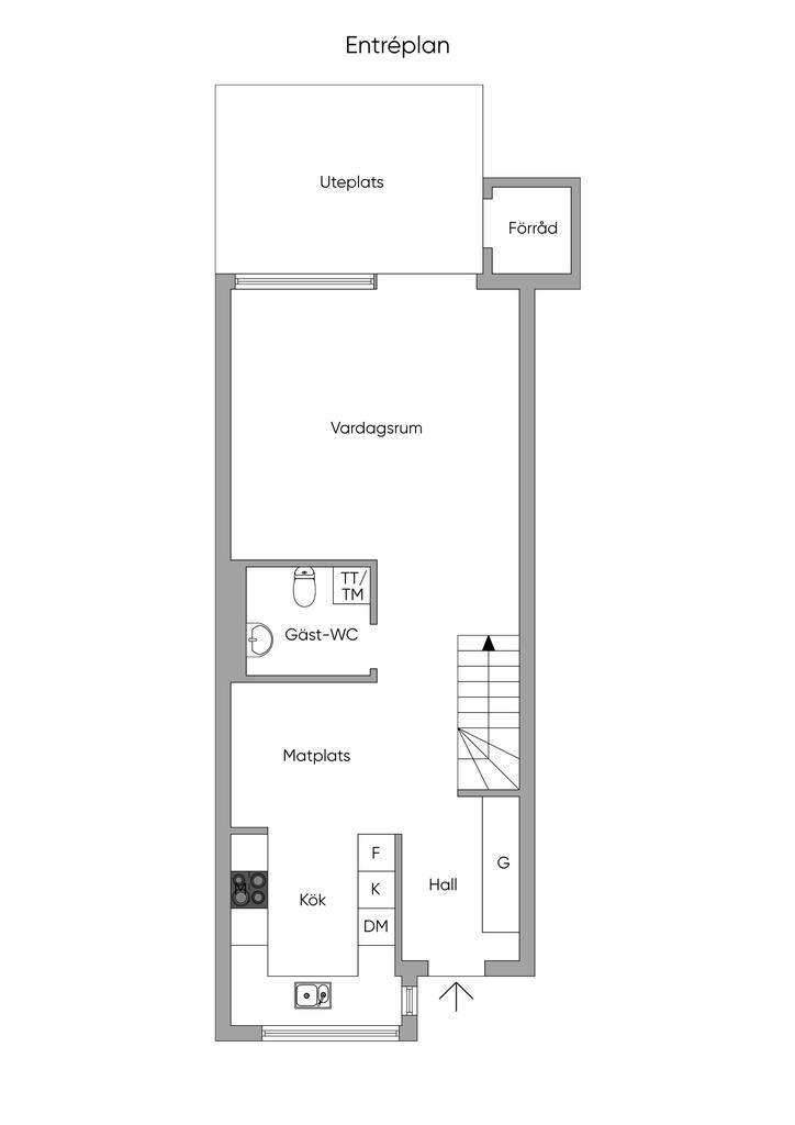 Planlösning entréplan