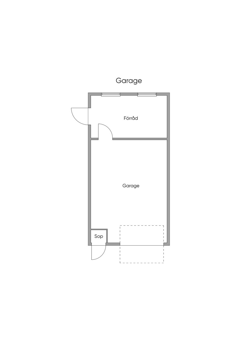 Garage. 