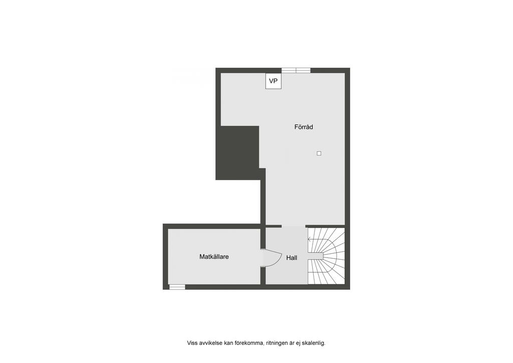 Planlösning källarplan