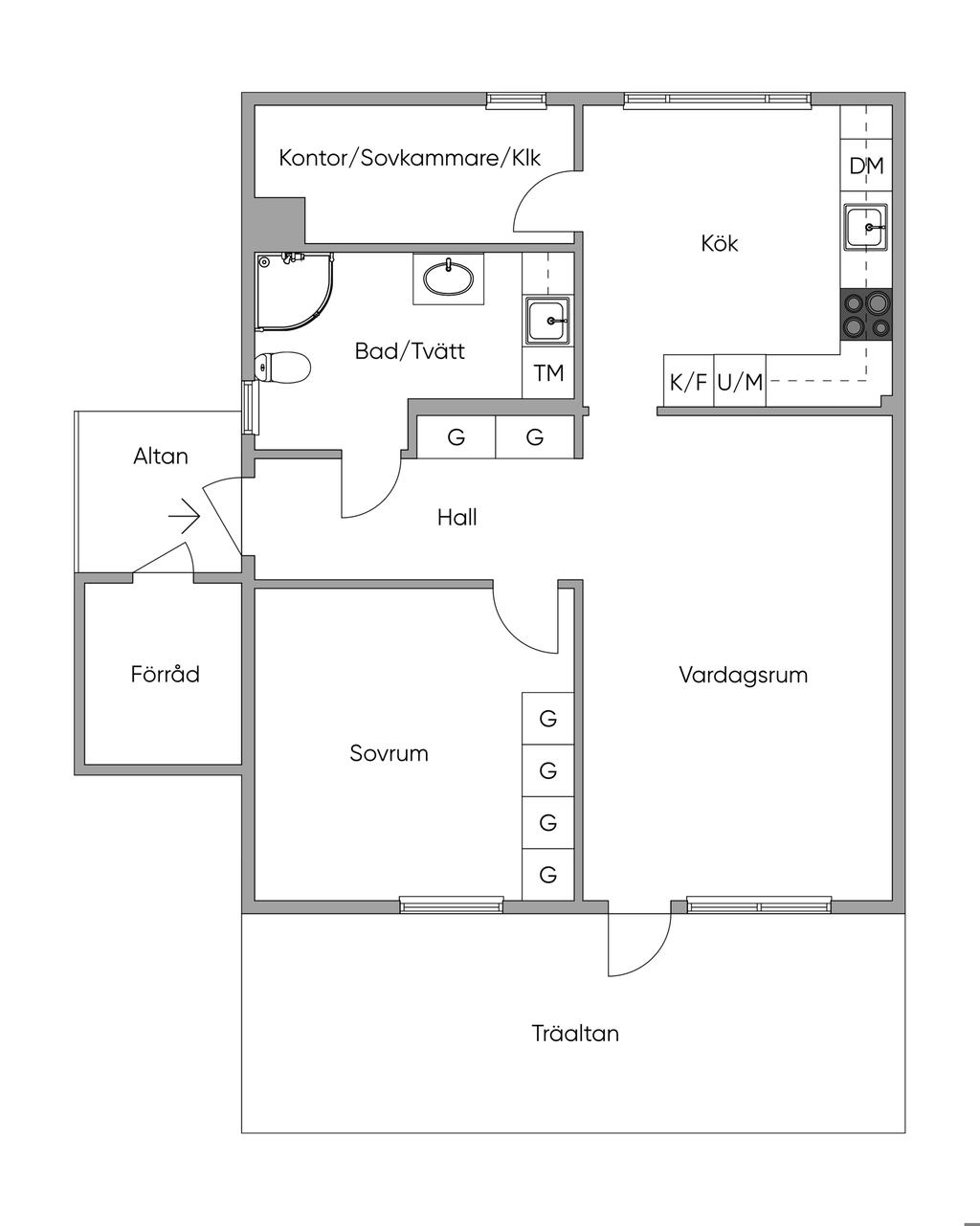 Planlösning