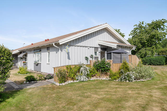 Bostadsrättsparhus 1 plan