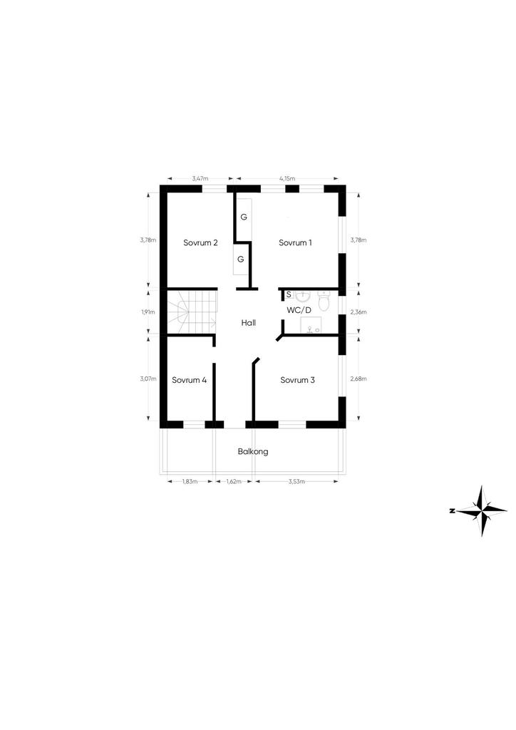 Övre plan