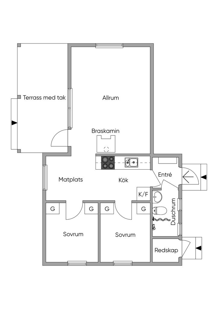Planlösning 2D