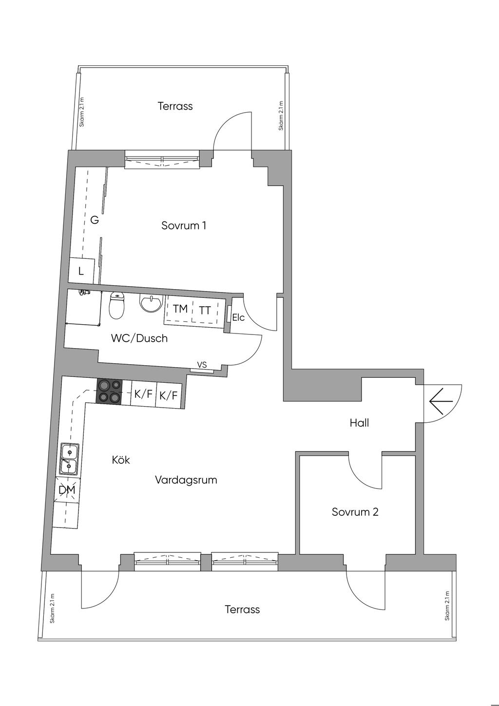 Planlösning