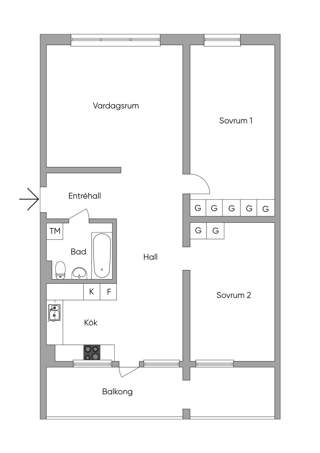 Planlösning