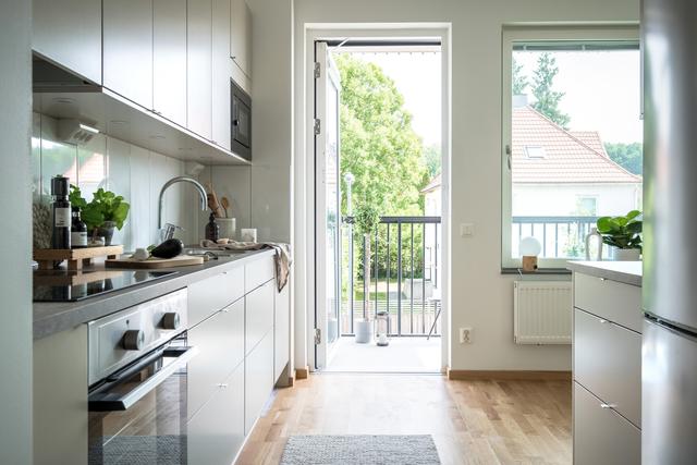 Stilrent kvalitet beige kök från Marbodal