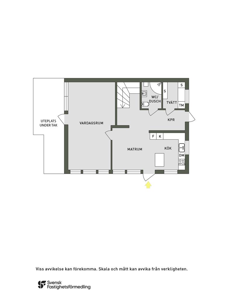 Planlösning entréplan