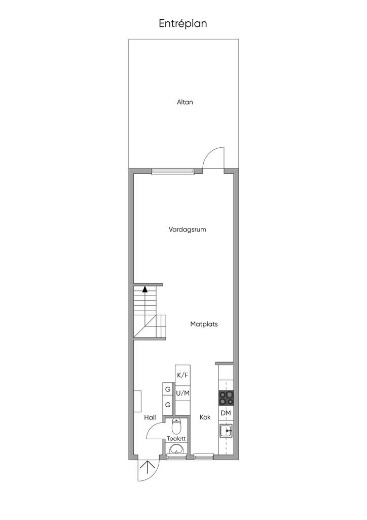 Entréplan (viss avvikelse kan förekomma)