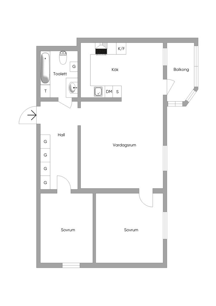 Planlösning