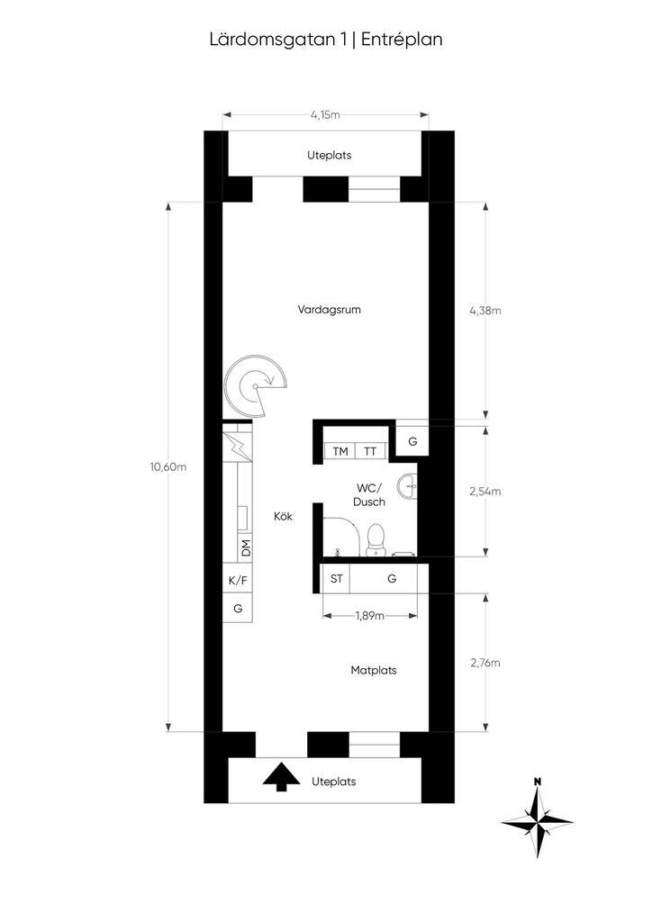 Planlösning entréplan
