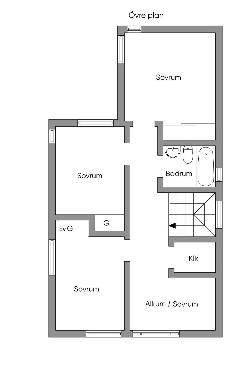 Övre plan