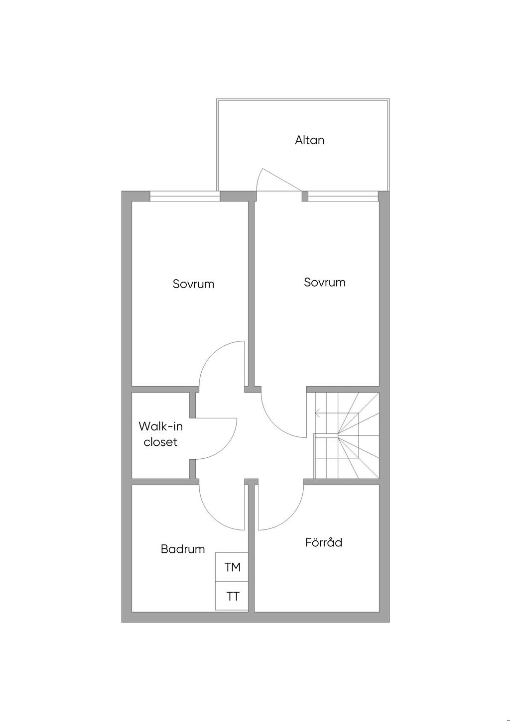 Nedre plan.