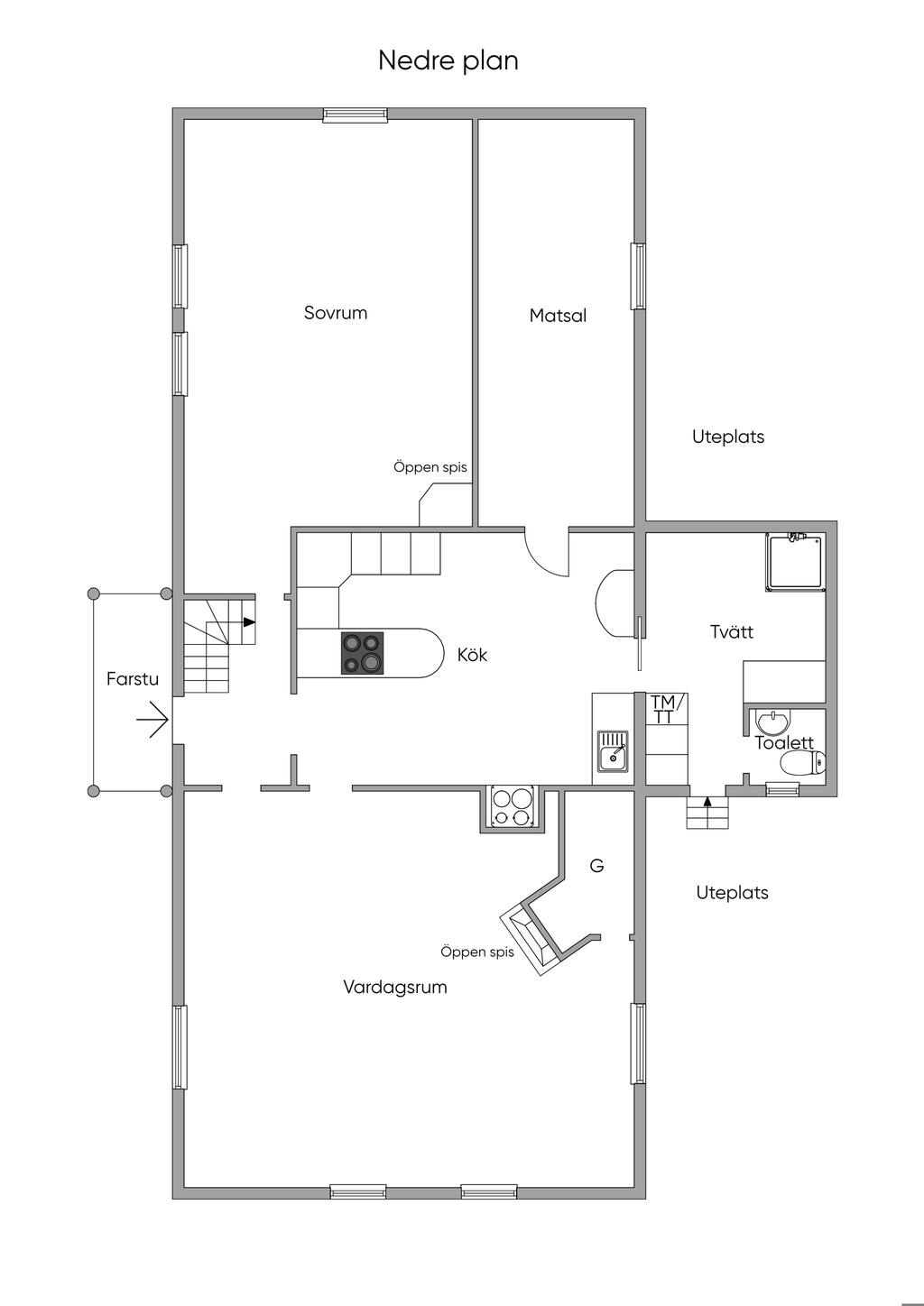 Nedre plan