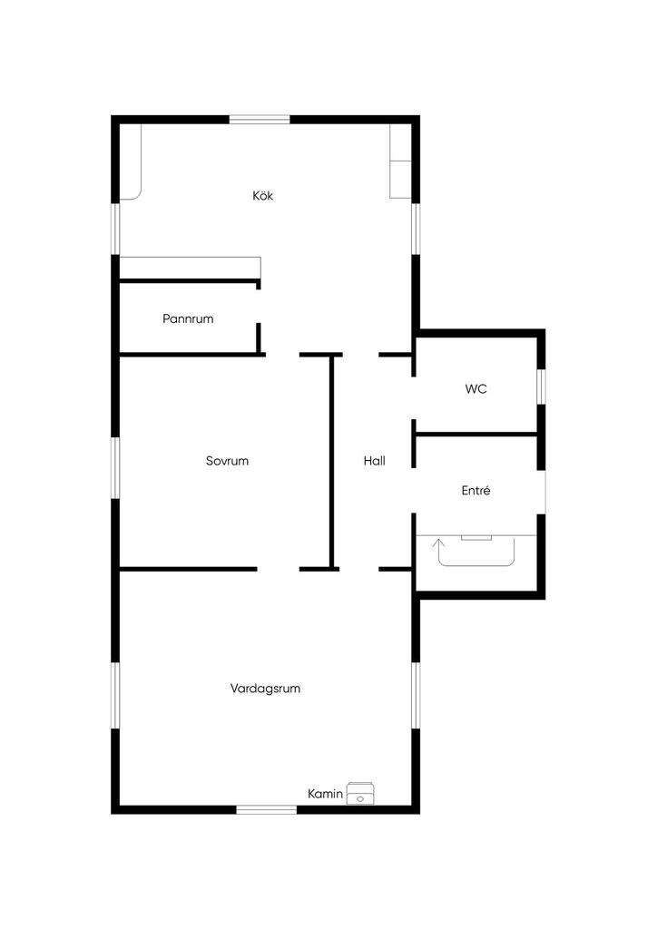 Planskiss bottenplan
