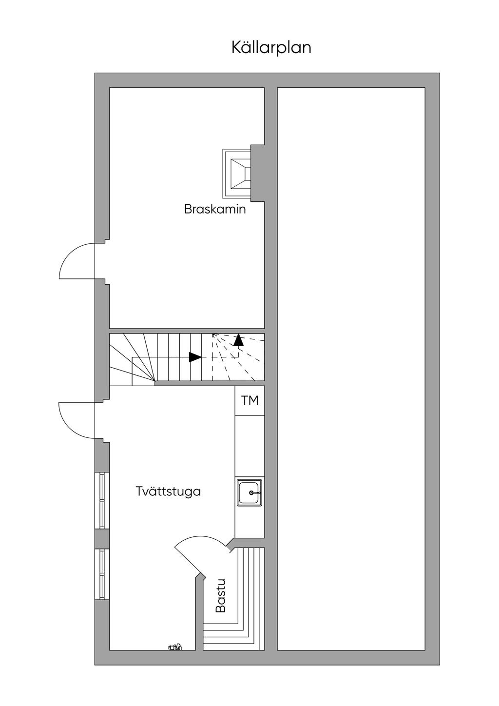 Planlösning Källarplan