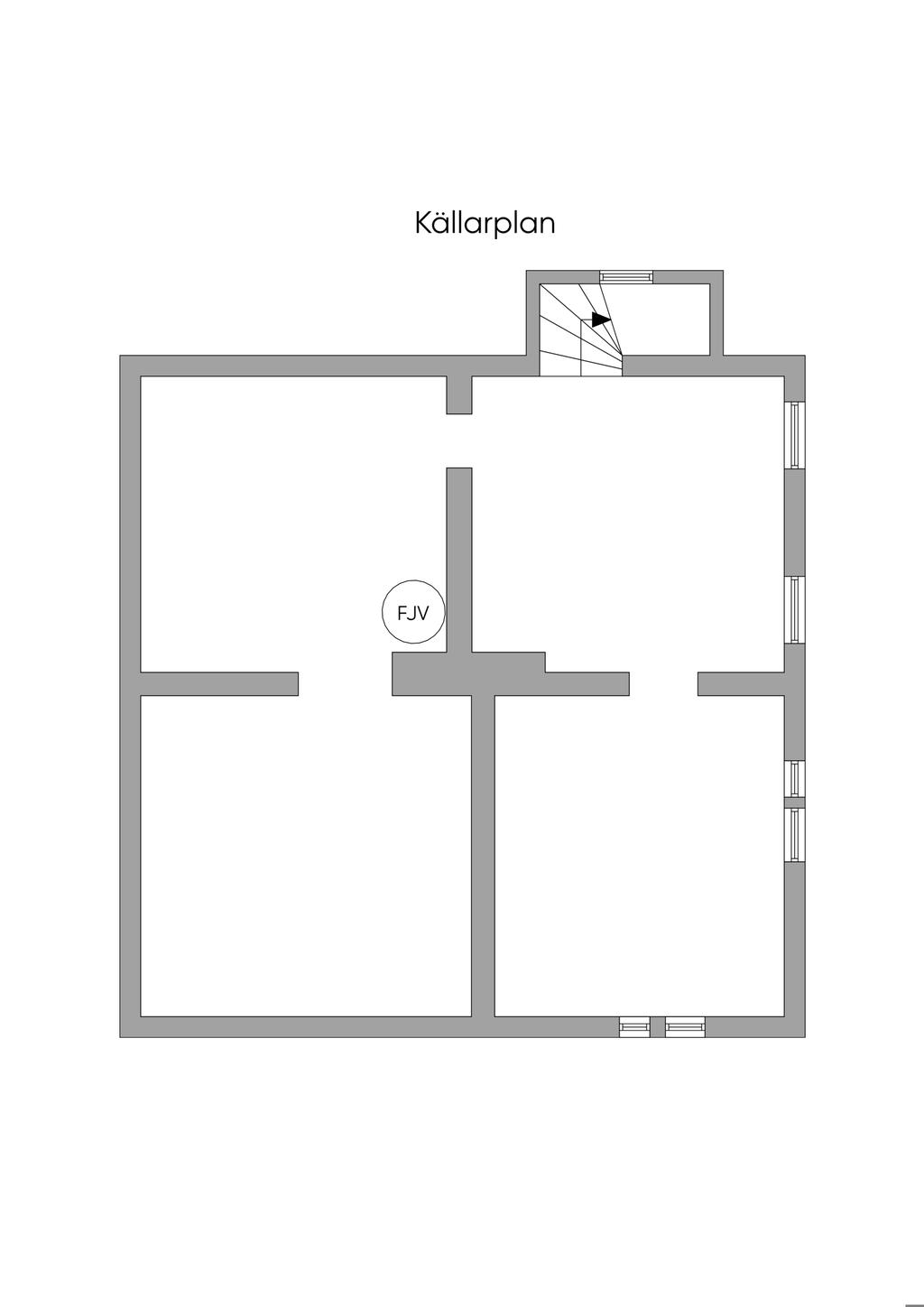 Planlösning källare