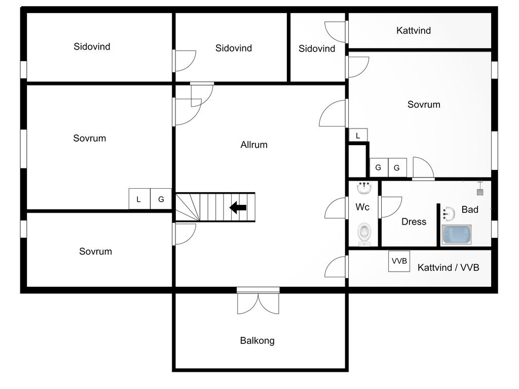 Övre plan