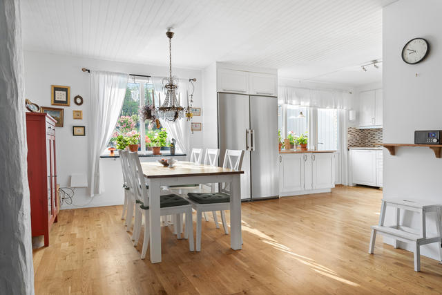 Matplats intill köket
