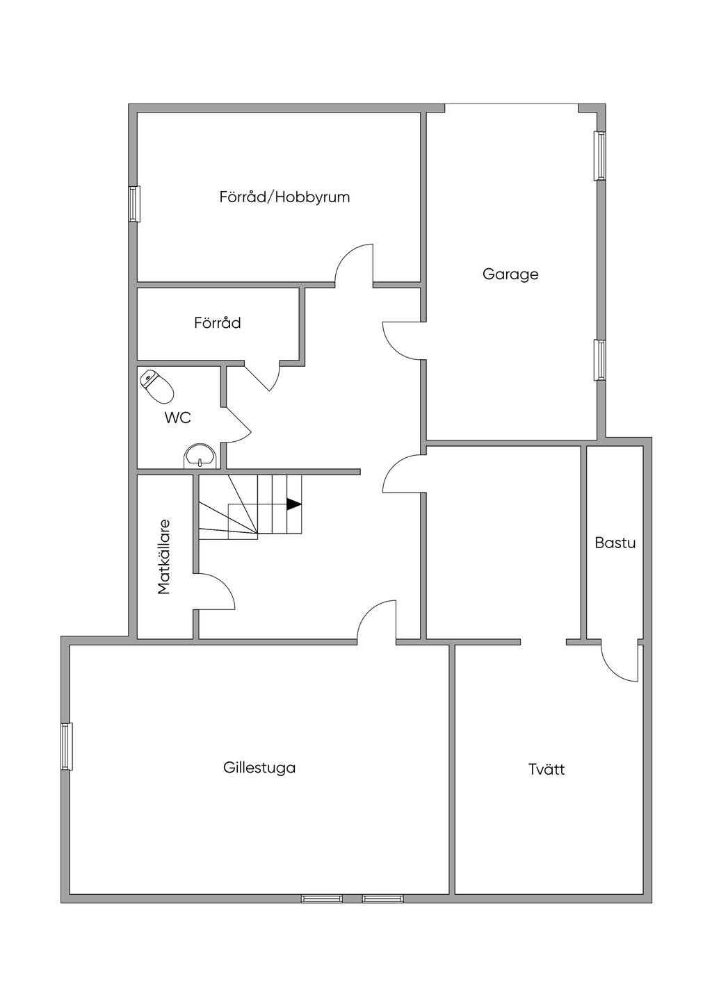 Källarplan