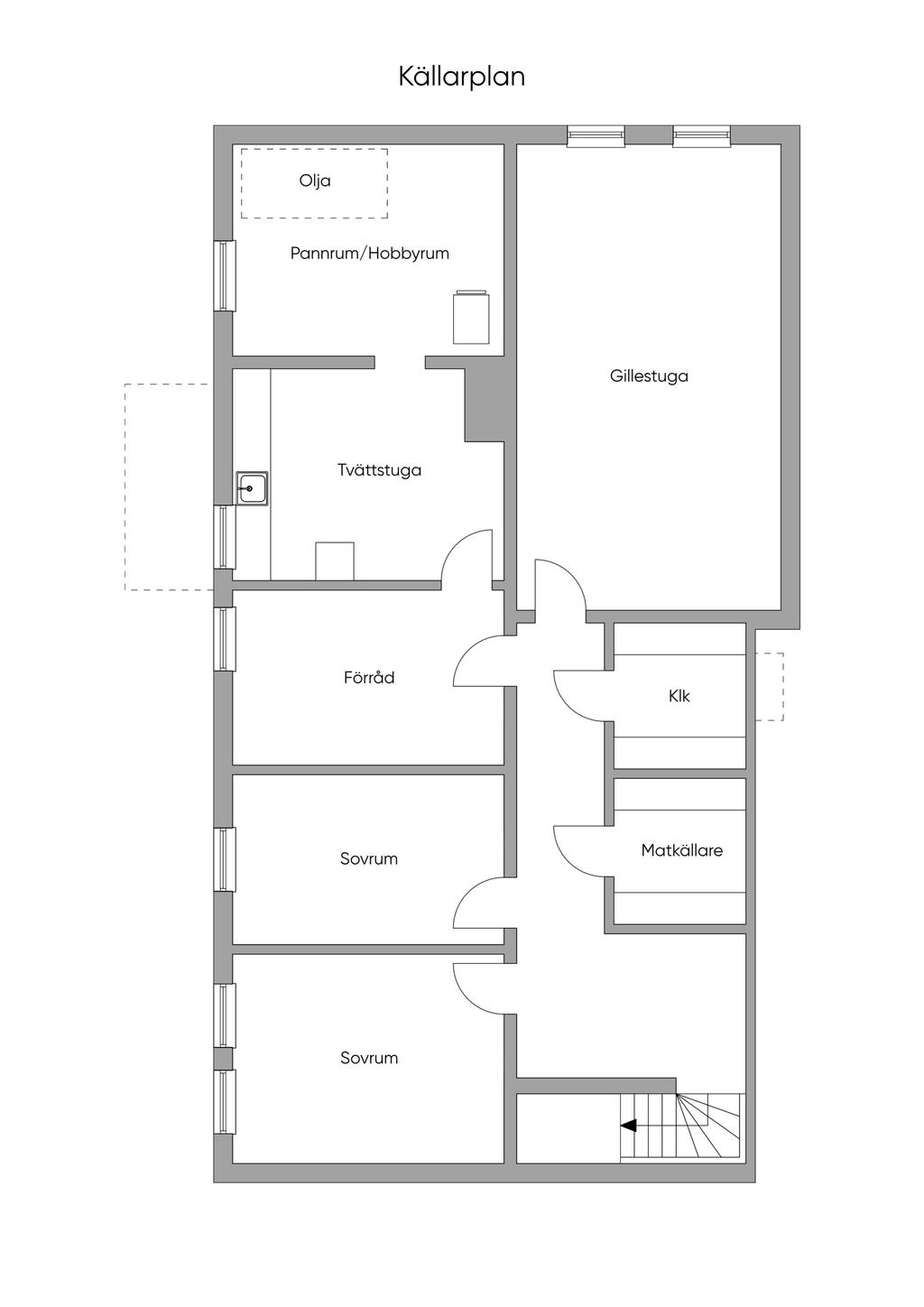 Källarplan