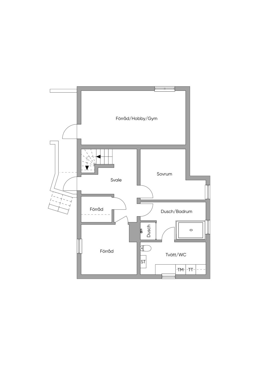 Källarplan