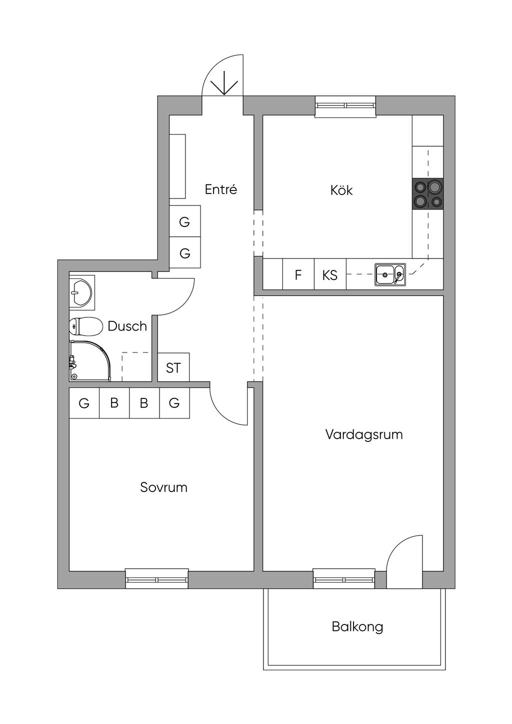 Planlösning