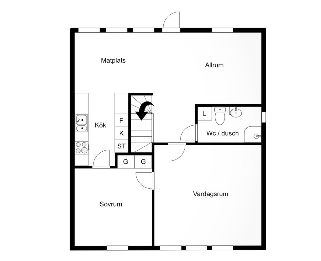 Övre plan