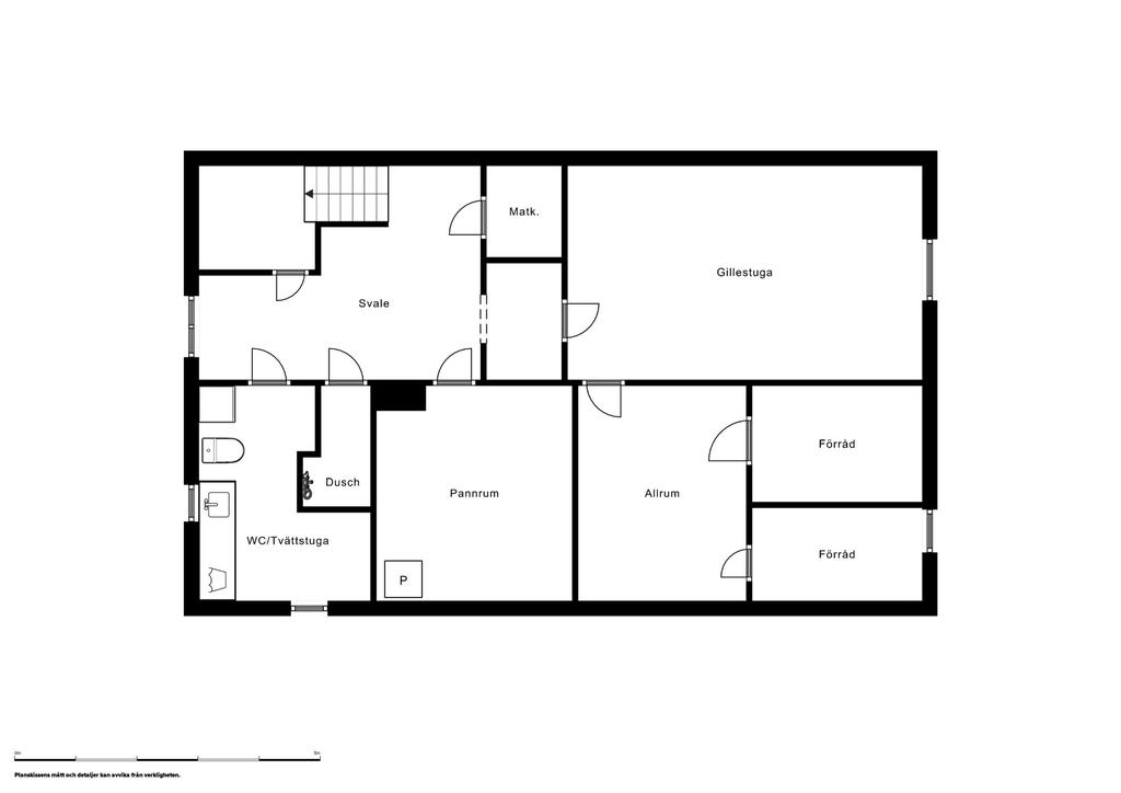 Planritning källaren