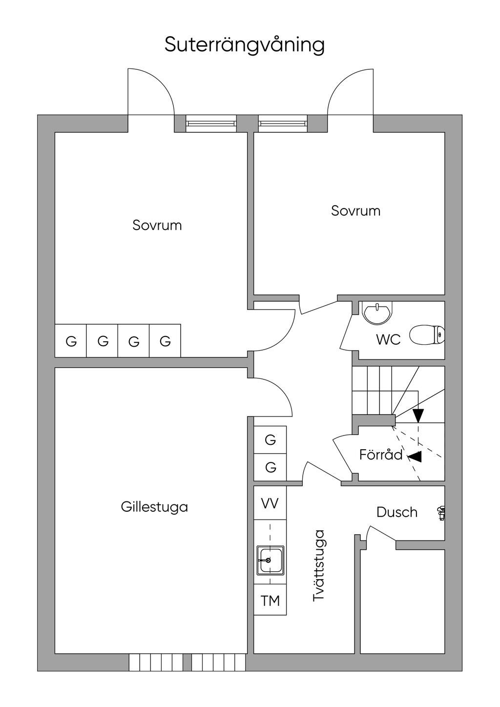 Suterrängvåning 