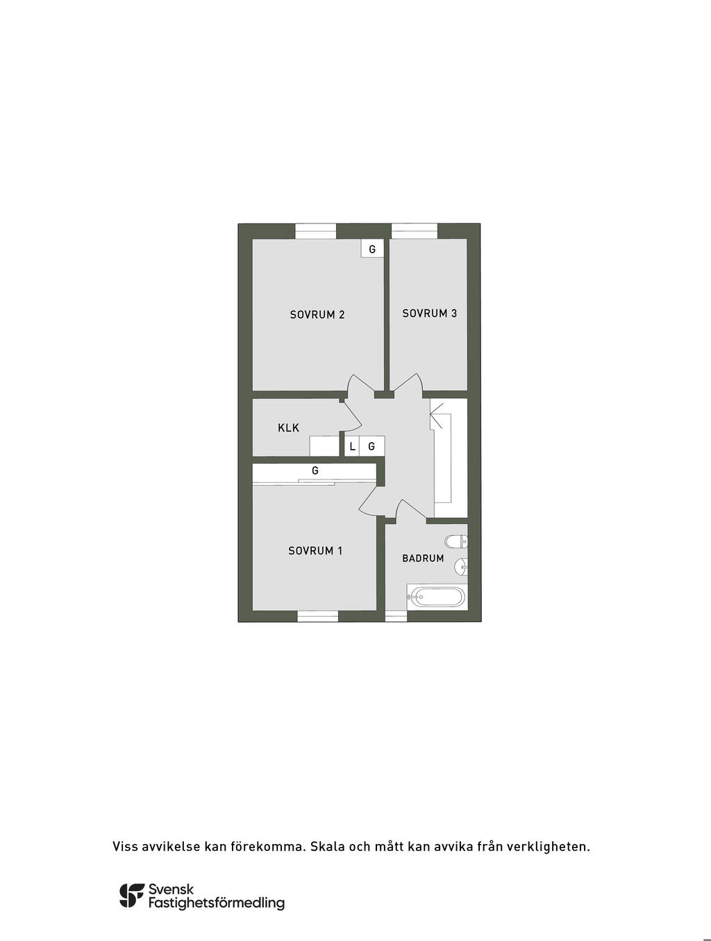 Planlösning övre plan