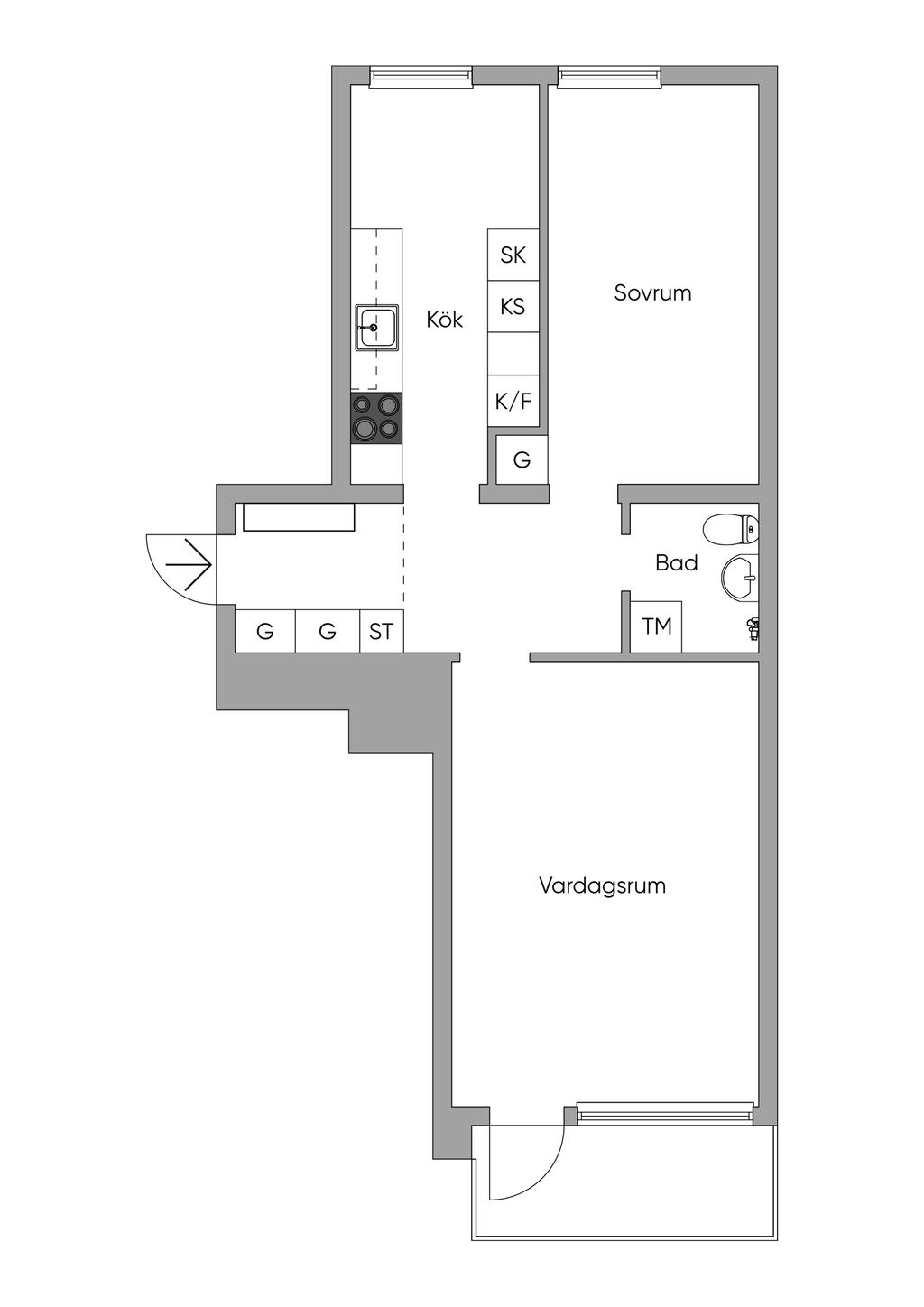 Planlösning