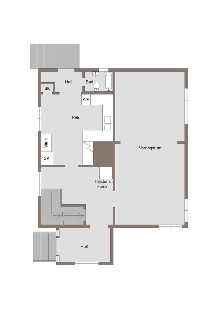 Planritning källarplan