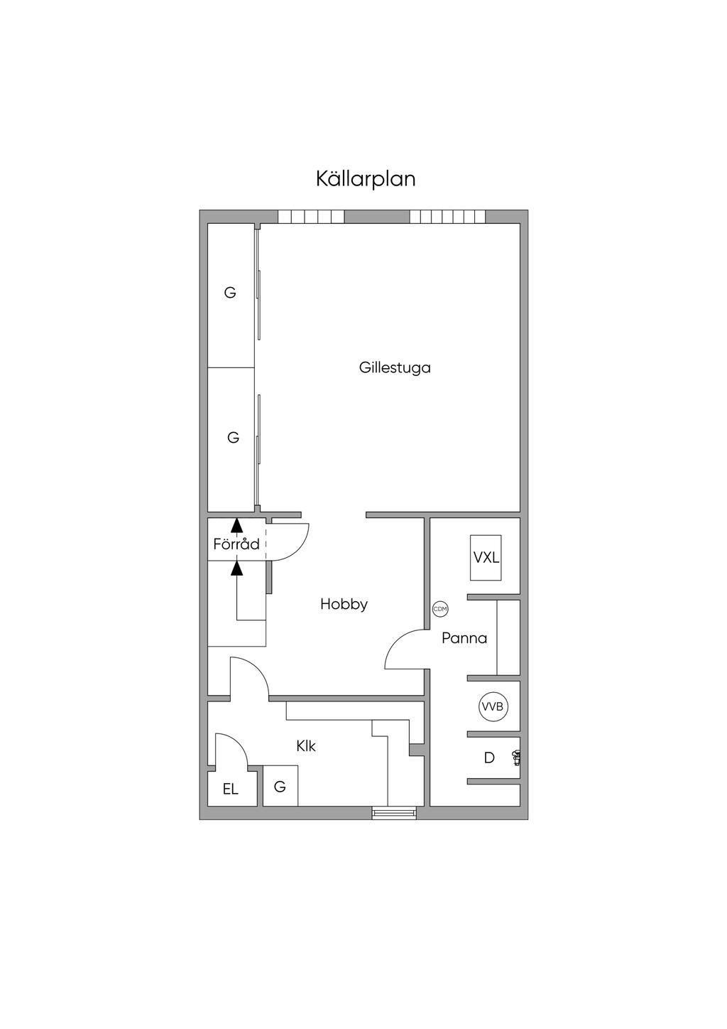 Källarplan