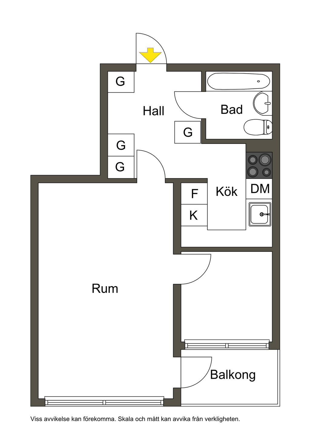 Alternativ planlösning