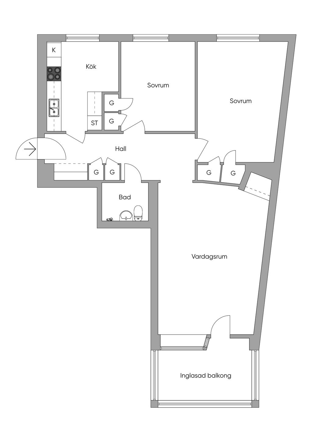 Planlösning