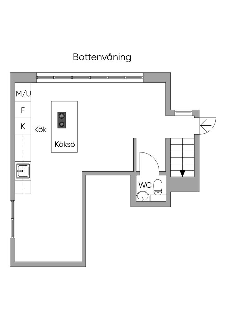 Planlösning Entréplan