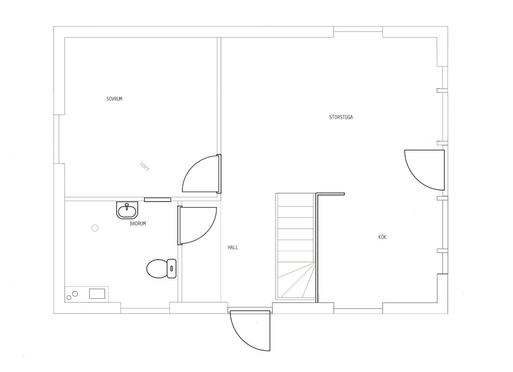 Planritning entréplan