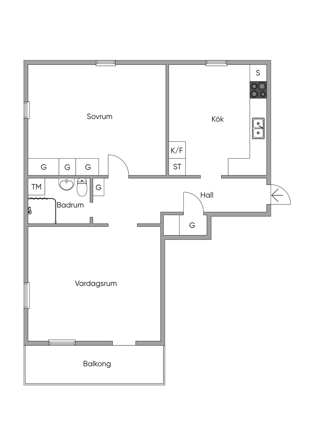 Planlösning 